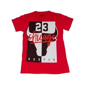 Popular Poison: Chicago Bulls & Michael Jordan Throwback T-Shirt: Adult Small